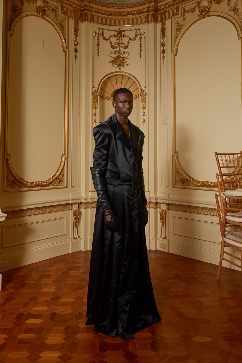 Willy Chavarria Fall/Winter 2023 Presents a Story of Protection New York Fashion Week Tailoring Cooper Hewitt, Smithsonian Design Museum 