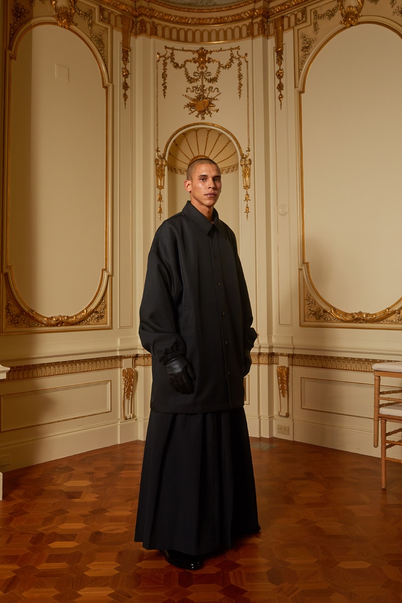 Willy Chavarria Fall/Winter 2023 Presents a Story of Protection New York Fashion Week Tailoring Cooper Hewitt, Smithsonian Design Museum 
