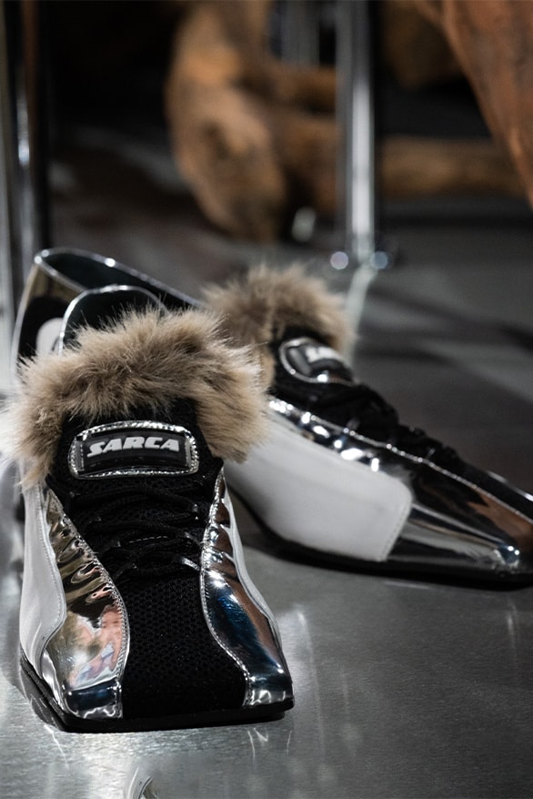 Acute Sarca Fall Winter 2023 London Fashion Week fw23 lfw footwear menswear womenswear bags accessories sneakers heels mules