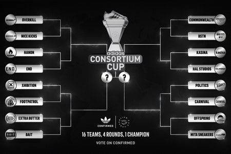 adidas Announces the Consortium Cup Sneaker Design Tournament
