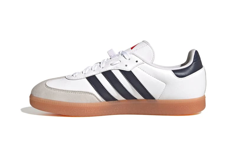 adidas Cycling Velosamba Vegan Cloud White / Team Navy Blue 2 / Better Scarlet HP5399 Release Information 