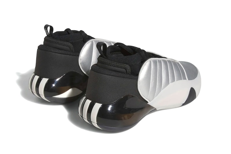 adidas James Harden vol 7 Silver Metallic core black grey one 2023 release info date price