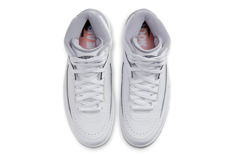 Air Jordan 2 Arrives in a Classic "Cement Grey" DR8884-100 White/Cement Grey-Sail-Black spring 2023 high top basketball michael jordan brand 