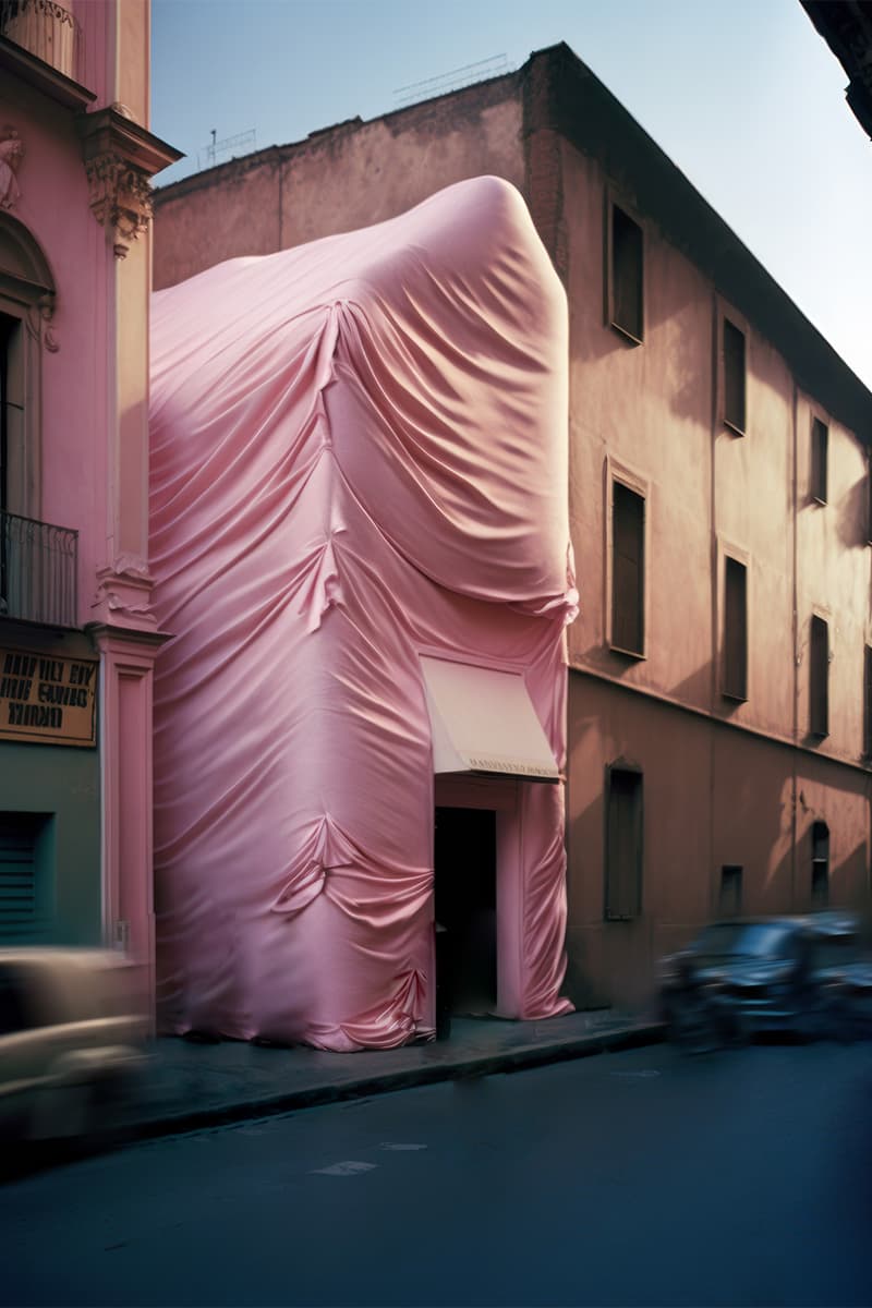 Andrés Reisinger Creates Surrealist Installations for Buildings in Five Cities