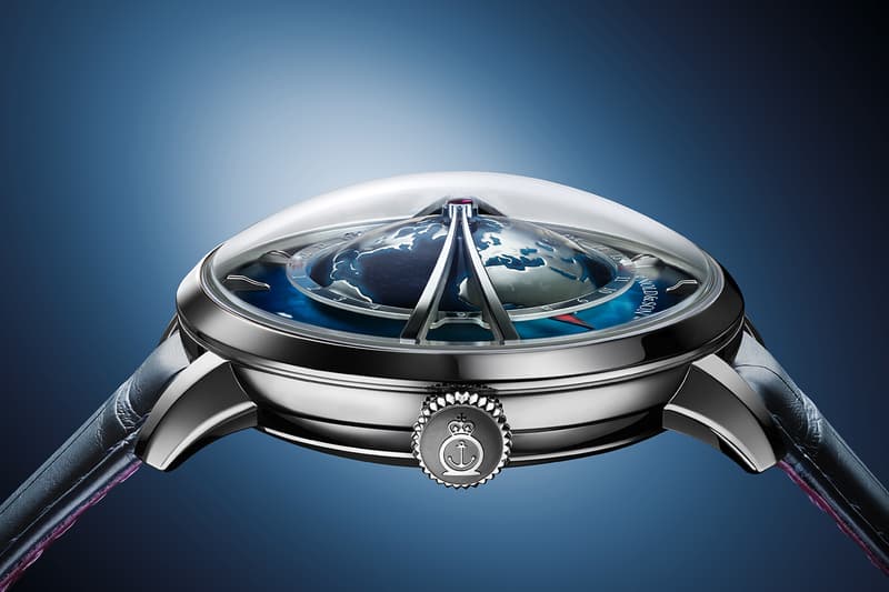 Arnold & Son New Globetrotter Platinum Timepiece Release Ahead of Watches & Wonder 2023 Geneva