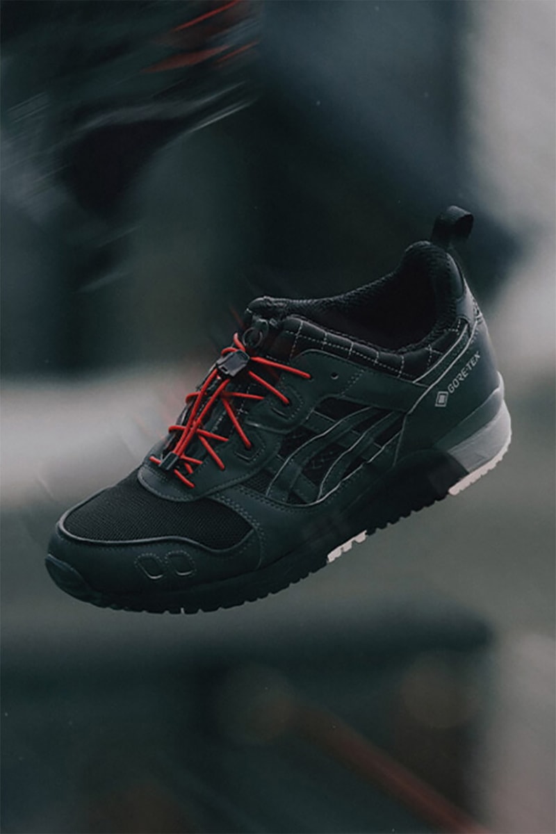 bal mita asics gel lyte iii gore tex gunmetal black red release date info store list buying guide photos price 