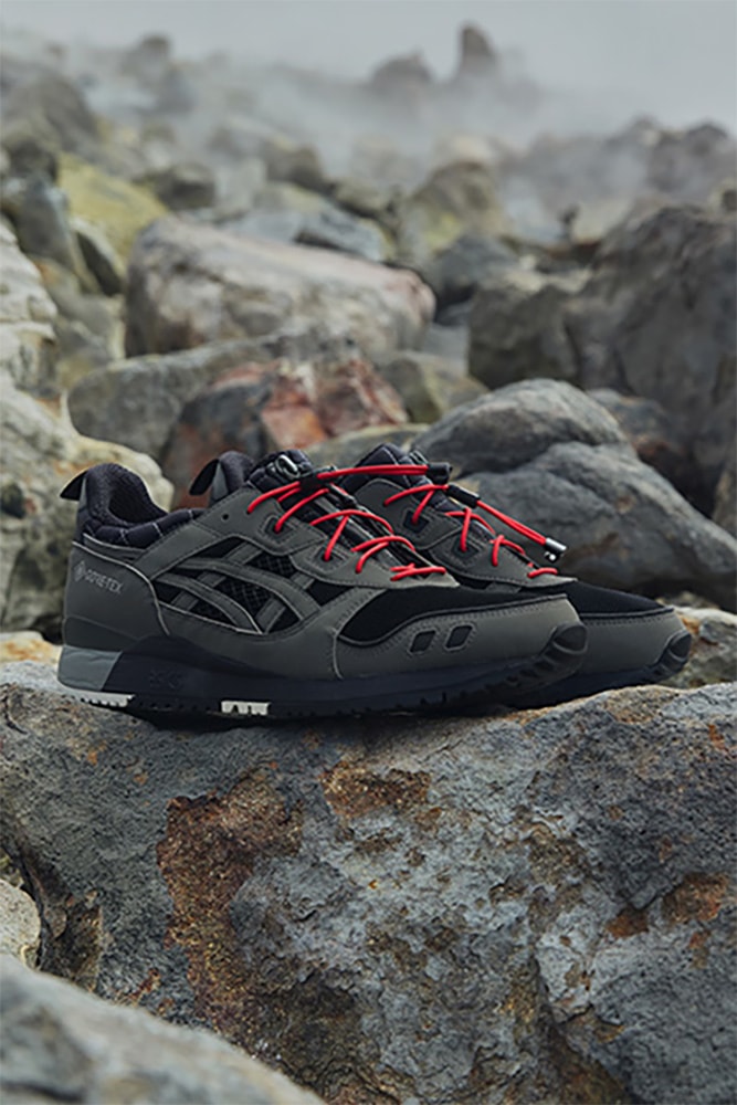 bal mita asics gel lyte iii gore tex gunmetal black red release date info store list buying guide photos price 