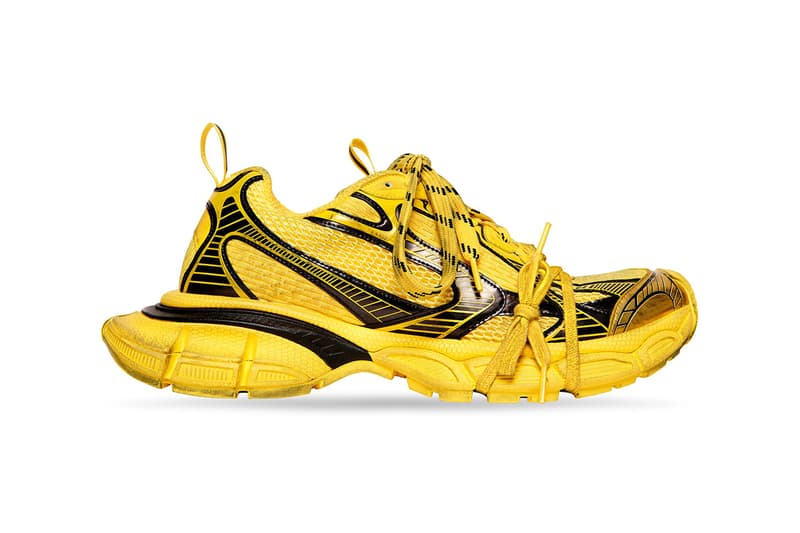 Balenciaga 3XL Trainer Summer 2023 The Mud Show Kanye Demna Controversy Yellow Black Colorway For Sale In Store Buy Now Cop Hype