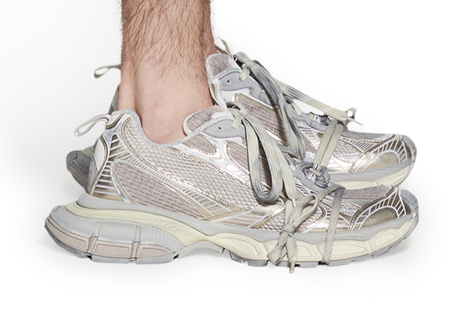 Balenciaga's Pricey New Sneakers Look Like Actual Garbage & People