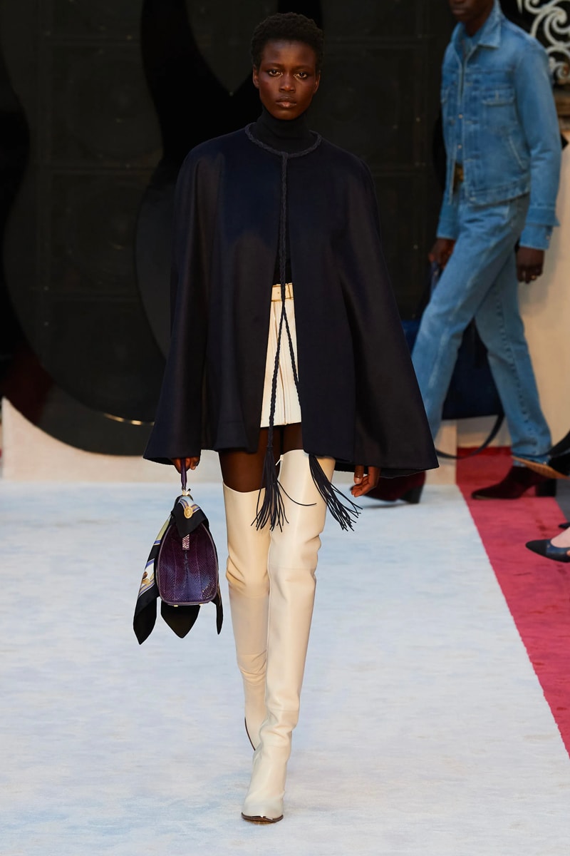 get the look of chanels fall winter 2023 24 ready to wear show