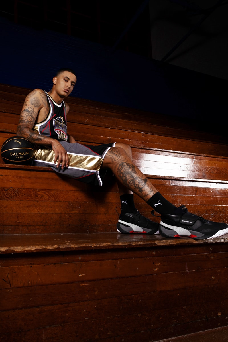 Balmain x PUMA Second Collaboration Olivier Rousteing Court Sneaker Basketball Drop Release Information Collection Clothes Skylar Diggins-Smith Kyle Kuzma