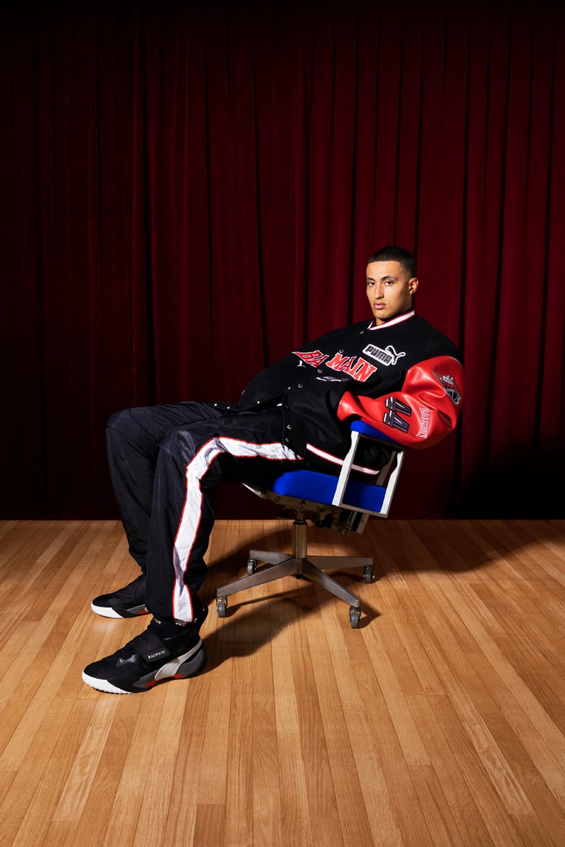 Balmain x PUMA Second Collaboration Olivier Rousteing Court Sneaker Basketball Drop Release Information Collection Clothes Skylar Diggins-Smith Kyle Kuzma