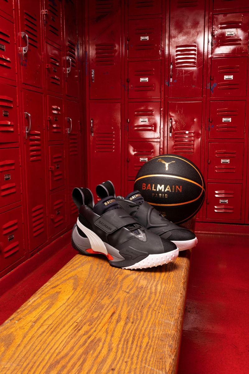 Balmain x PUMA Second Collaboration Olivier Rousteing Court Sneaker Basketball Drop Release Information Collection Clothes Skylar Diggins-Smith Kyle Kuzma