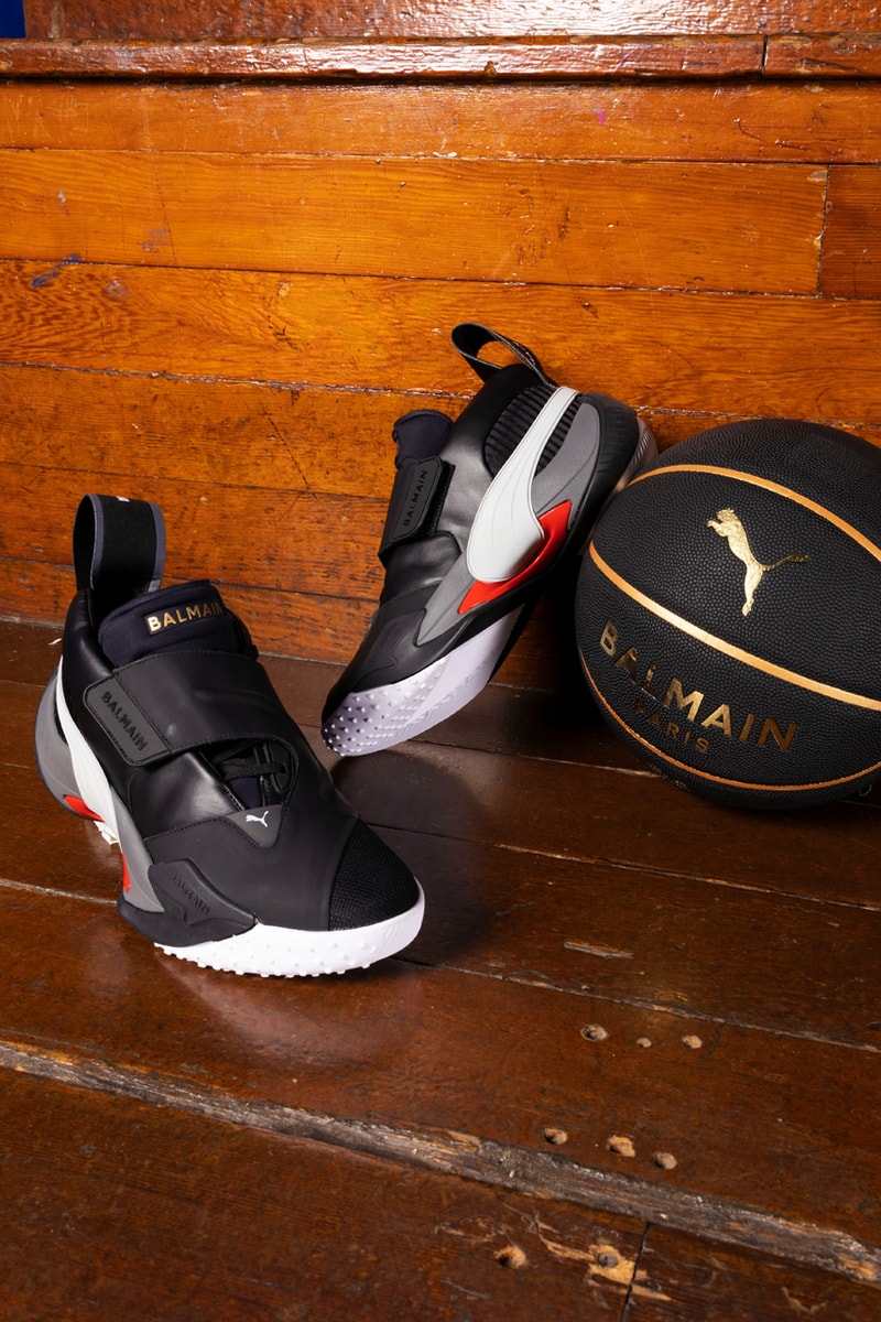 Balmain x PUMA Second Collaboration Olivier Rousteing Court Sneaker Basketball Drop Release Information Collection Clothes Skylar Diggins-Smith Kyle Kuzma