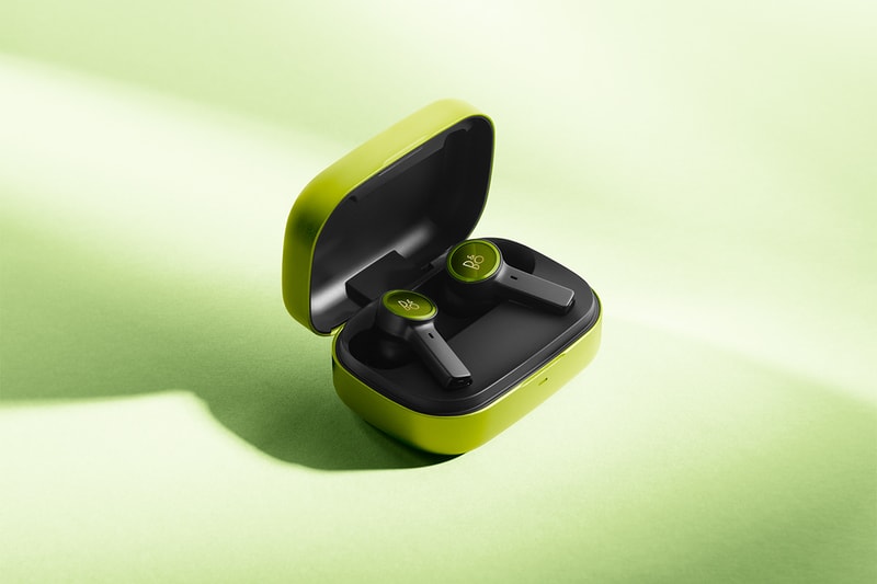 bang and olufsen limited edition lime green ex earbuds