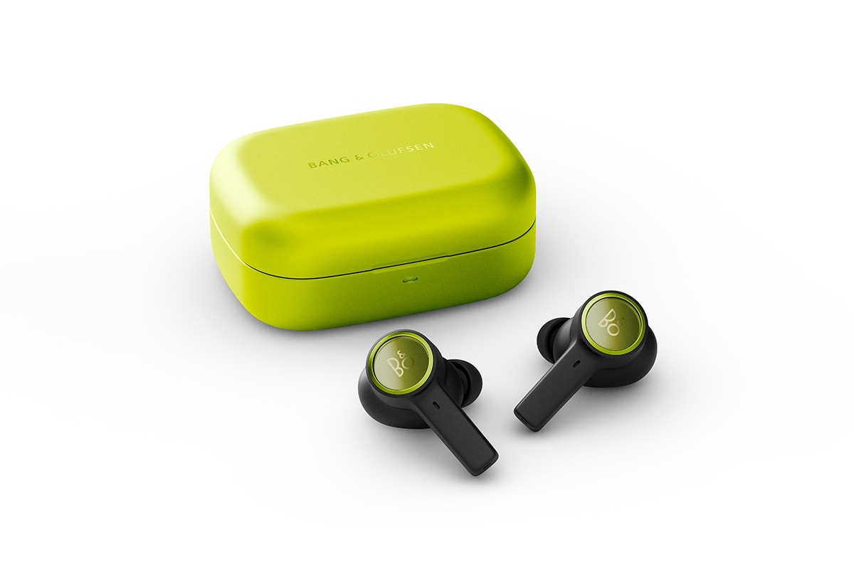 bang and olufsen limited edition lime green ex earbuds