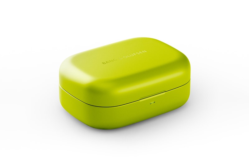 bang and olufsen limited edition lime green ex earbuds
