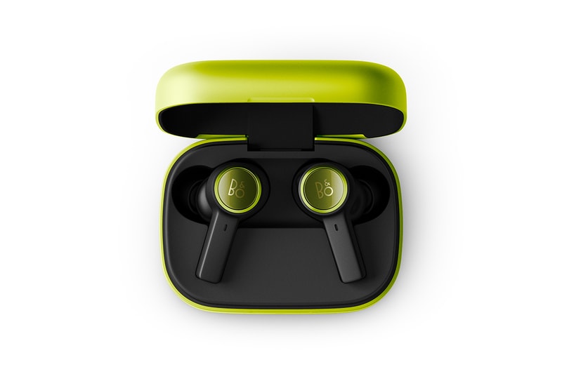 bang and olufsen limited edition lime green ex earbuds
