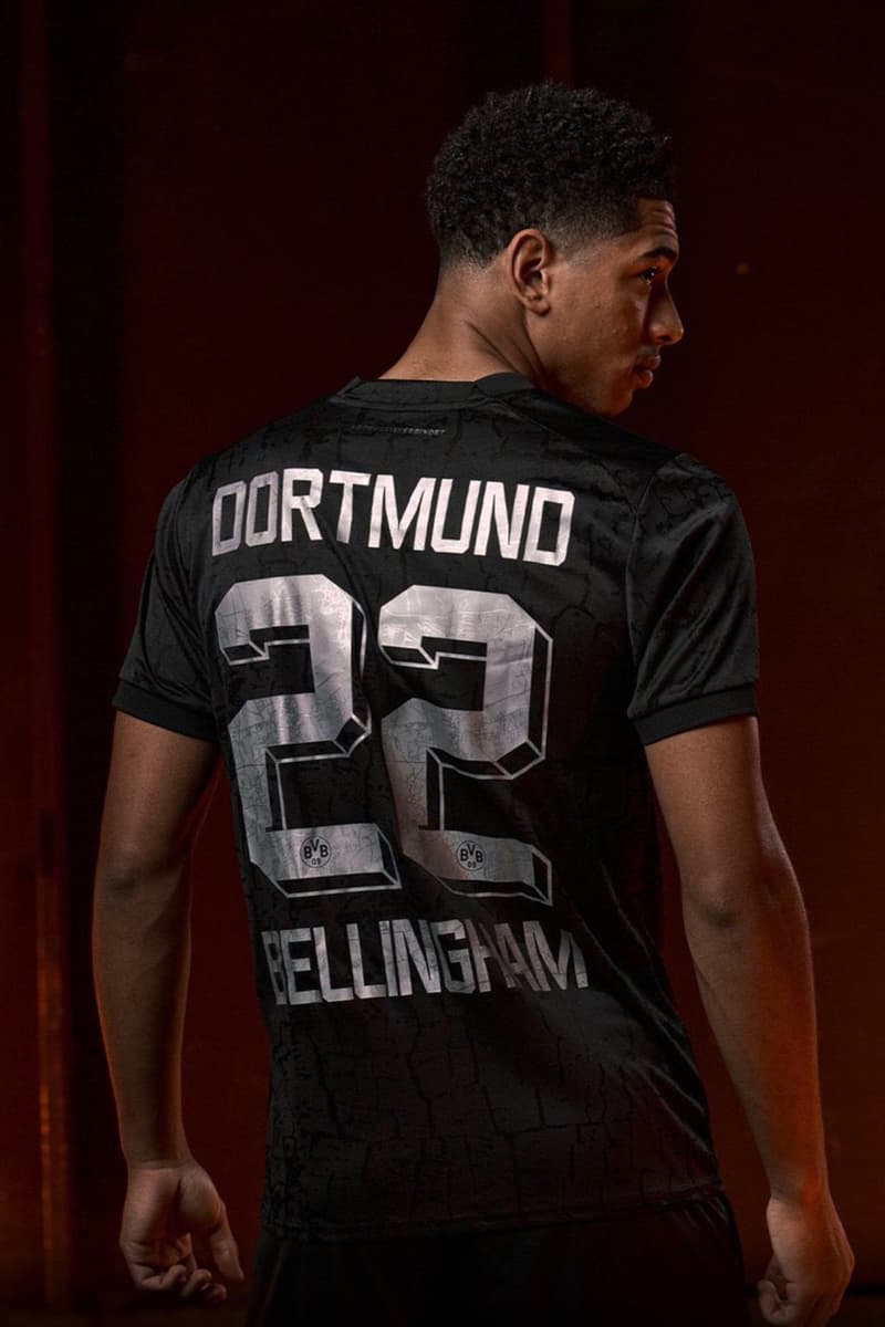 Borussia Dortmund PUMA Football Soccer Jude Bellingham Blackout Sports Football Champions League Marco Reus Germany
