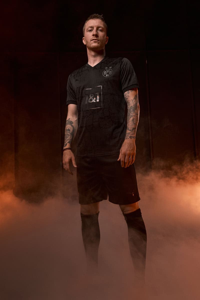 Borussia Dortmund PUMA Football Soccer Jude Bellingham Blackout Sports Football Champions League Marco Reus Germany