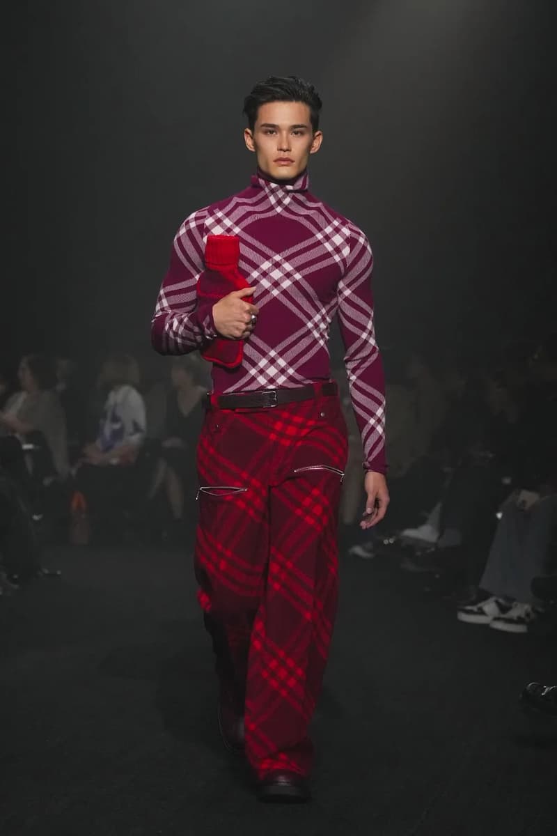 Daniel Lee Burberry Fall Winter 2023 Runway Debut Collection London Fashion Week FW23 Bottega Veneta Review Hypebeast Check Prorsum