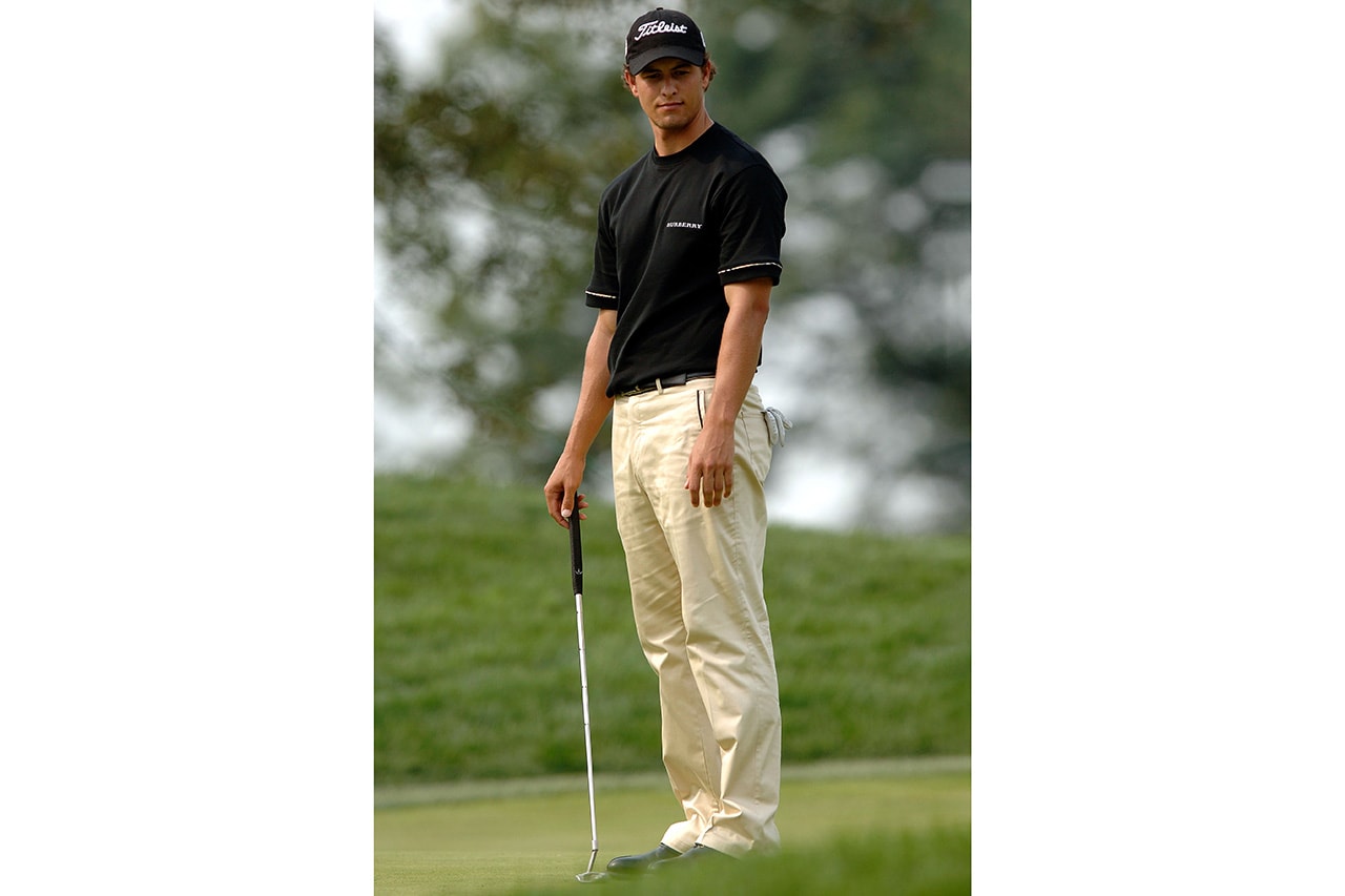 burberry golf adam scott 2000s fashion apparel clothing y2k pga tour 