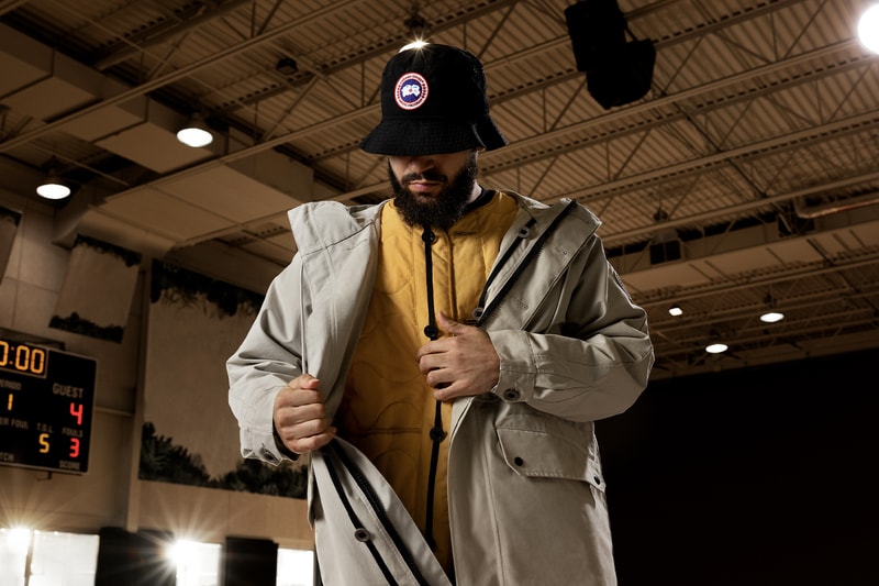 Canada Goose Union NBA Chris Gibbs interview collection lookbook jacket hoodie tee feature info 