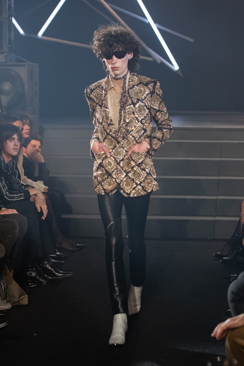 CELINE HOMME Winter 2023 Runway Show Le Palace Paris "PARIS SYNDROME" Hedi Slimane Collection Menswear Looks Review 