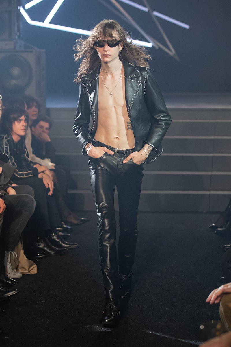 CELINE HOMME Winter 2023 Runway Show Le Palace Paris "PARIS SYNDROME" Hedi Slimane Collection Menswear Looks Review 