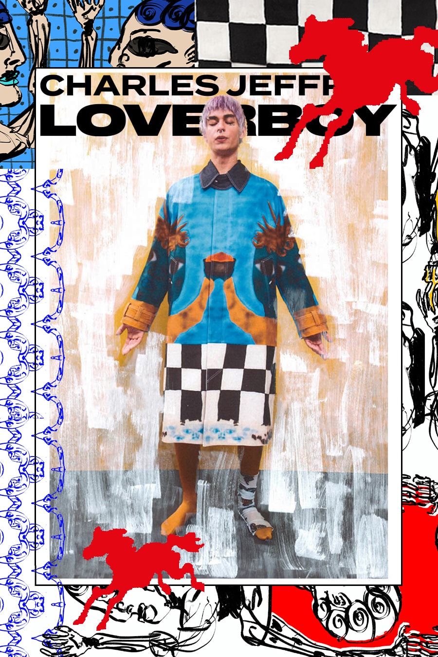 Charles Jeffrey LOVERBOY Spring/Summer 2023 PHWOARRR! Campaign Release Information Collection Debut Drop 1 Queerness Gay LGBTQ