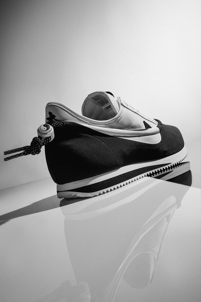 CLOT Nike Cortez CLOTEZ Black White Official Look Release Info DZ3239-002 Date Buy Price Black White Harry Wong