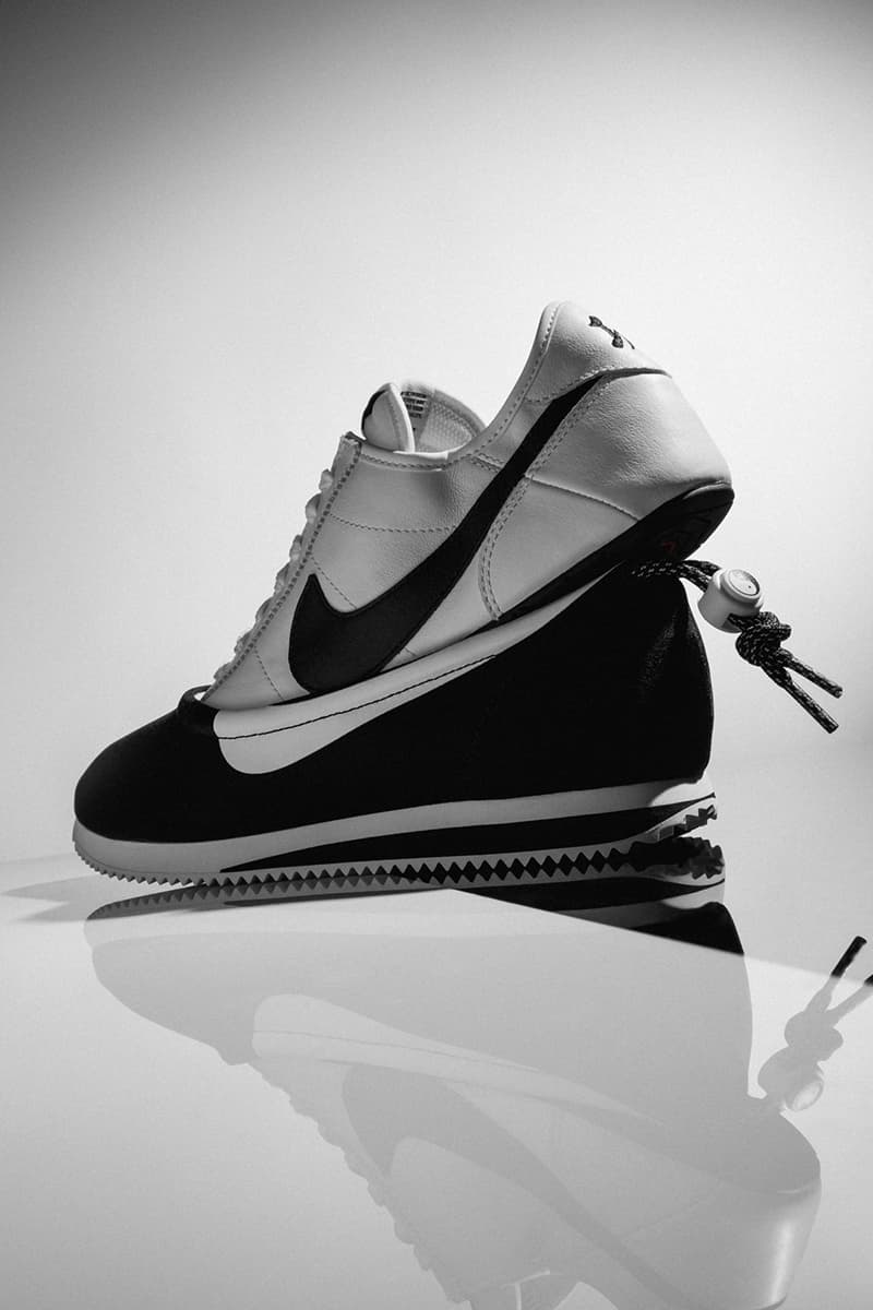 CLOT Nike Cortez CLOTEZ Black White Official Look Release Info DZ3239-002 Date Buy Price Black White Harry Wong