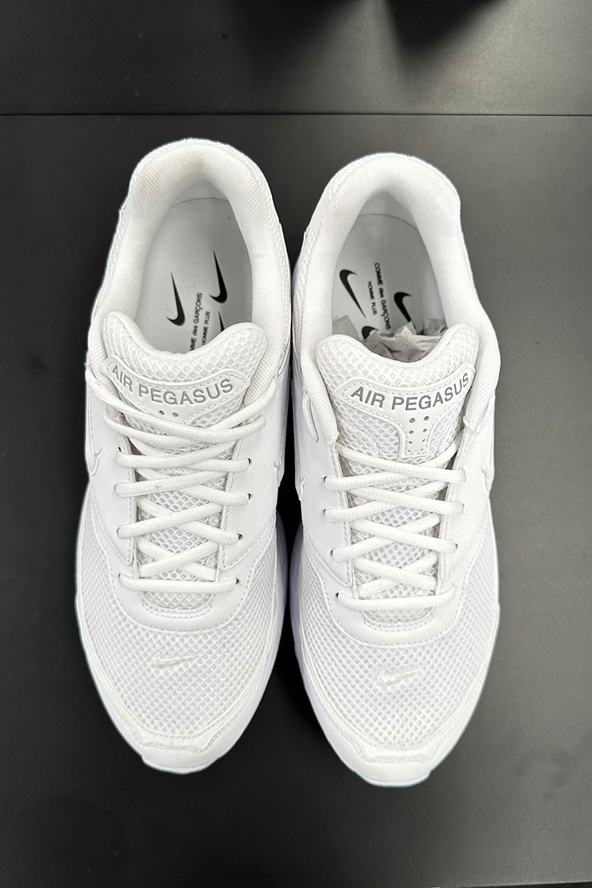 comme des garcons homme plus nike air pegasus 2005 white black release date info store list buying guide photos price. 
