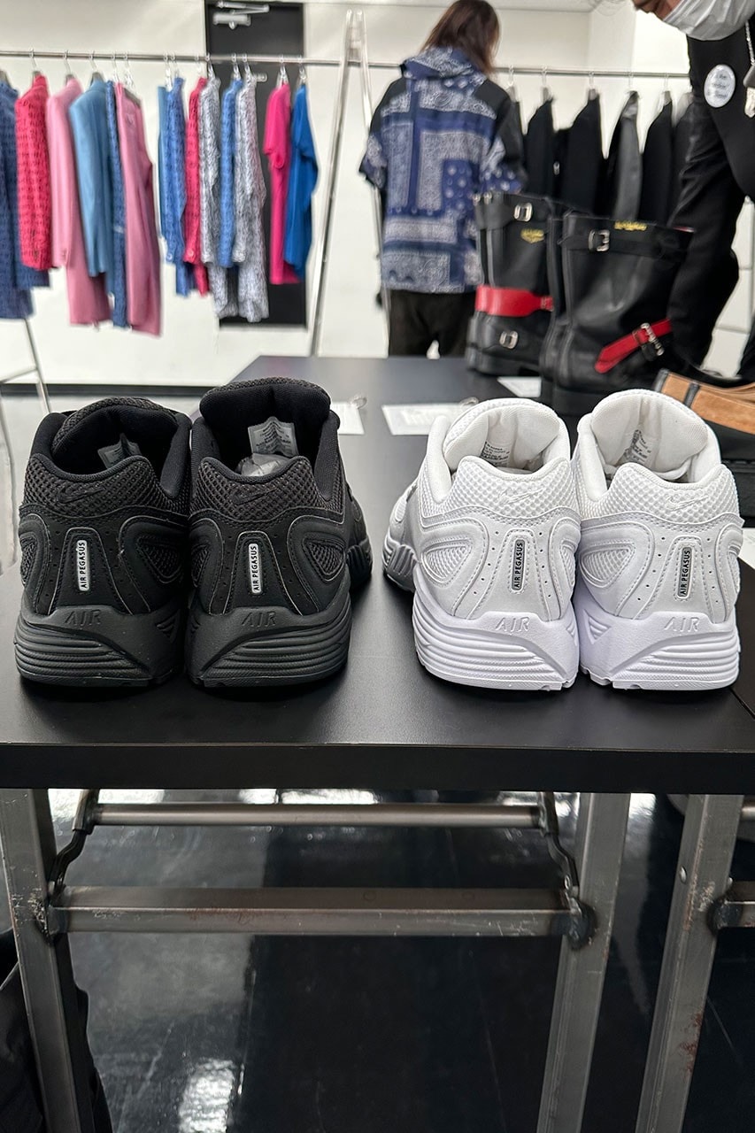 comme des garcons homme plus nike air pegasus 2005 white black release date info store list buying guide photos price. 