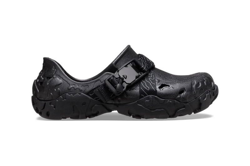 Crocs All terrain atlas black stucco white topography colorado rocky magnetic release info date price