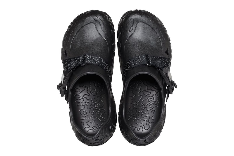 Crocs All terrain atlas black stucco white topography colorado rocky magnetic release info date price
