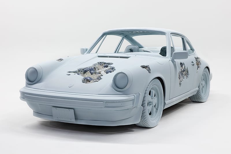 Daniel Arsham&#039;s Eroded Car Sculptures Are Going on View at LA&#039;s Petersen Automotive Museum