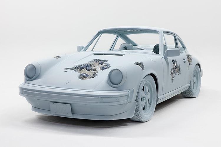 Daniel Arsham's Eroded Car Sculptures Are Going on View at LA's Petersen Automotive Museum