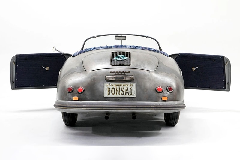 Daniel Arsham's Eroded Car Sculptures Are Going on View at LA's Petersen Automotive Museum arsham auto motive exhibit porsche mustang los angeles Porsche 911, Ferrari and the Porsche 356 Speedster