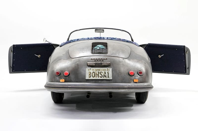 Daniel Arsham's Eroded Car Sculptures Are Going on View at LA's Petersen Automotive Museum arsham auto motive exhibit porsche mustang los angeles Porsche 911, Ferrari and the Porsche 356 Speedster