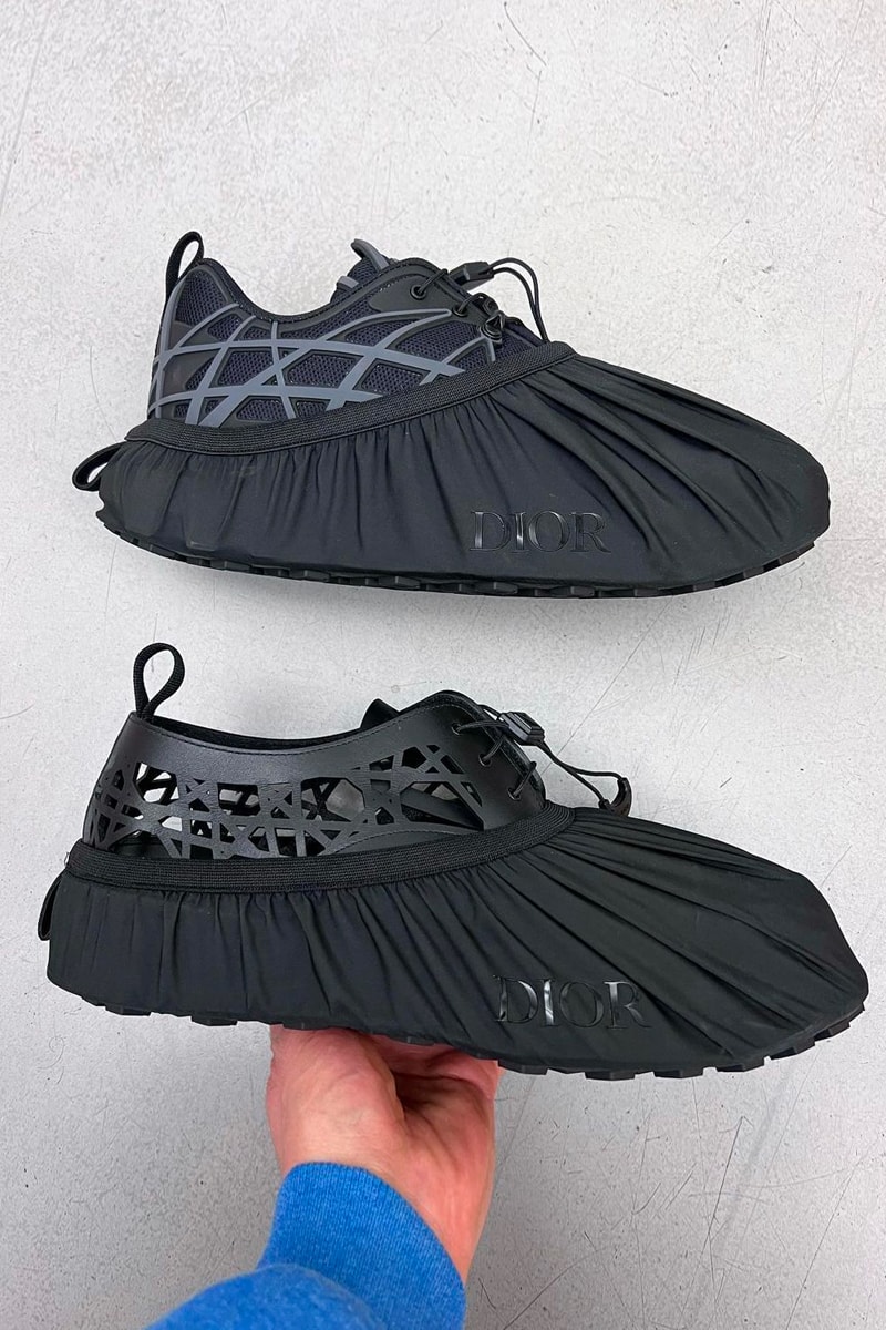 Thibo Denis Dior B31 carlo cannage derby water repellent cover injected rubber sole release info date