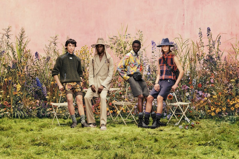 Dior Men's Summer 2023 Campaign Evokes the Founding Courier's Birthplace and the Bloomsbury Group's Rural Retreats