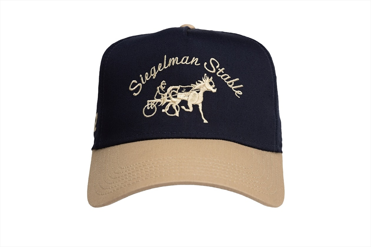 Blue42 Partnership Collabs With Siegelaman Stable hat shirt blue cream gold brown