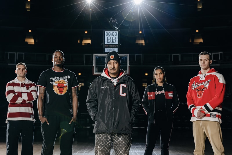 Just Don C Chicago Bulls Capsule Collection creative strategy and design advisor eight piece madhouse hockey rugby track tee coaches jacket beanie release info date price 