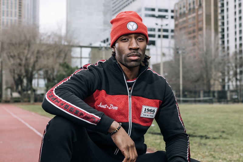 Just Don C Chicago Bulls Capsule Collection creative strategy and design advisor eight piece madhouse hockey rugby track tee coaches jacket beanie release info date price 