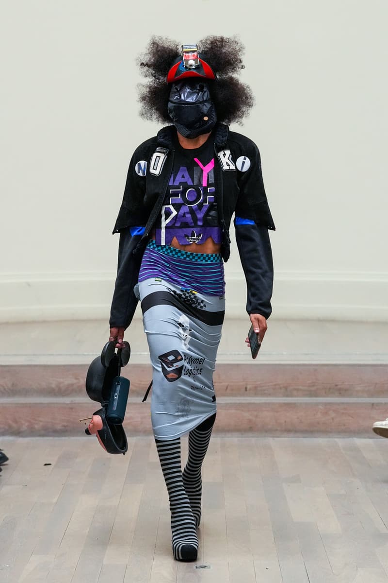 NOKI Fall Winter 2023 London Fashion Week FW23 Collection Runway Performance THE 22-4-1 EVOLUTIONS