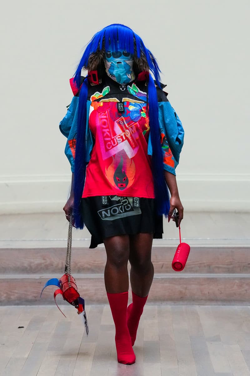 NOKI Fall Winter 2023 London Fashion Week FW23 Collection Runway Performance THE 22-4-1 EVOLUTIONS