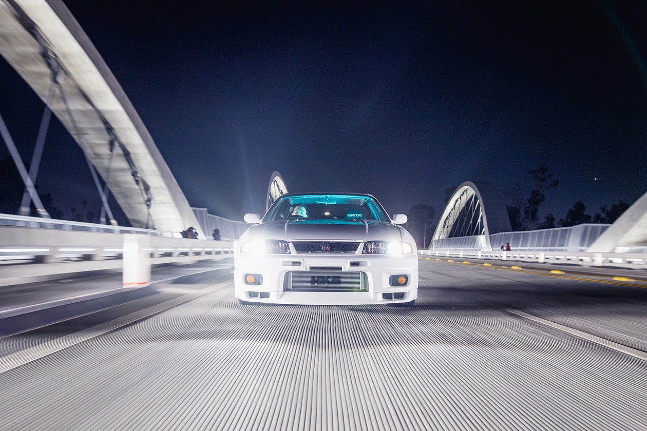 Carter Jung of Race Service and His Skyline GT-R R33 drivers hypebeast car club jdm