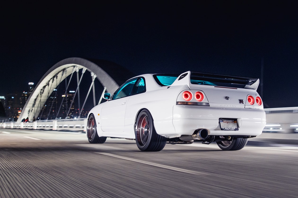 Carter Jung of Race Service and His Skyline GT-R R33 drivers hypebeast car club jdm