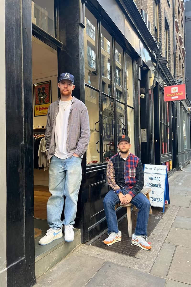 Dukes Cupboard New York City Manhattan Luke's NYC Pop-Up Vintage Designer Sportswear Archive Sale London Milo Harley Ned Membery